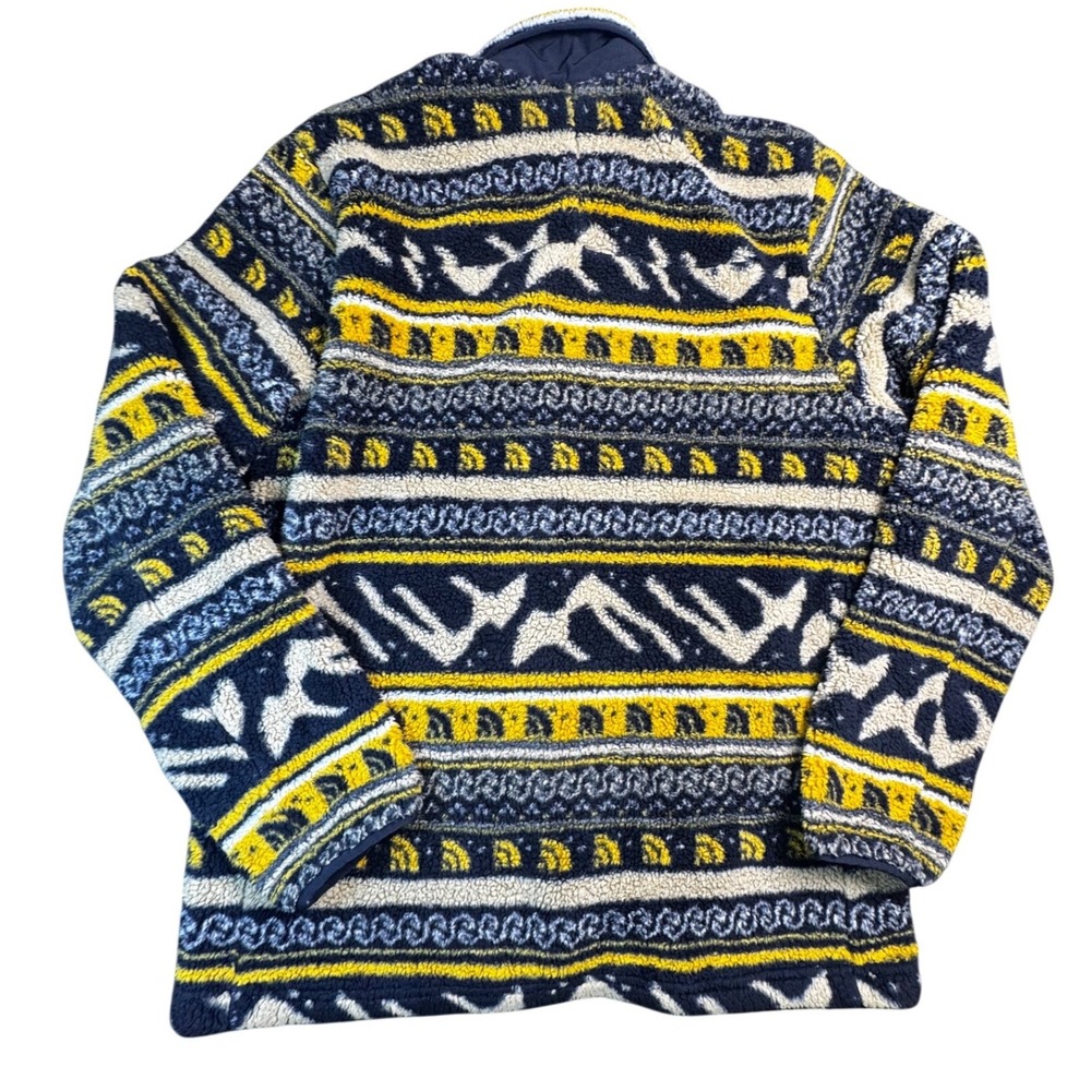 The North Face Men XL Campshire Sherpa Fleece Full Zip Jacket Aztec Tribal Print - Picture 5 of 7